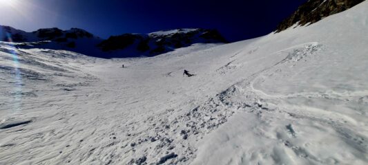 Parte alta ancora al sole