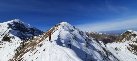 Parte finale con pochissima neve