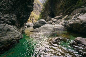 all'arca dopo 5 ore, esattamente a metà. 