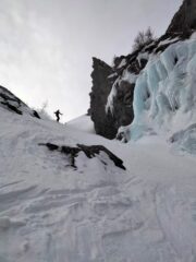 Imbocco del canale delle cascate