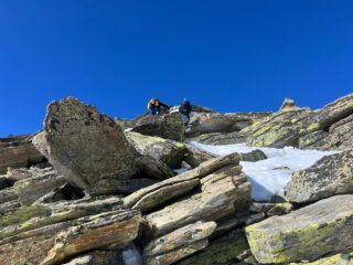 Cima raggiunta a piedi