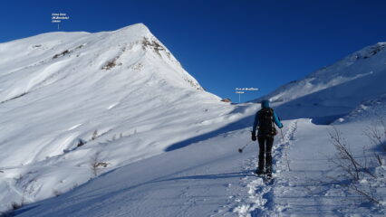 Ultimi metri al passo.