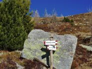 bivio per madonna alpina e cima di Crosa