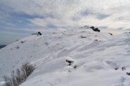 Arrivando sulla dorsale.