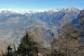 Val d’Ayas dalla vetta