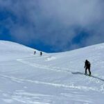 Ultimo pendio prima della cresta finale