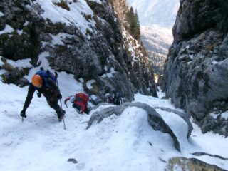 Retrospettiva da metà canale