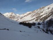 Il vallone di rientro del giro ad anello