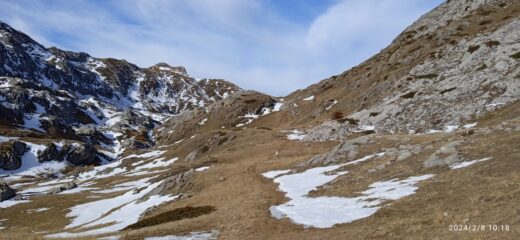 Verso il Rifugio Don Barbera 