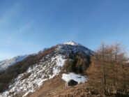 la lunga dorsale dalla sella Artondù