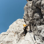 Leo sul diedrino del 2 tiro