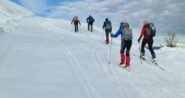 si sale a fianco delle piste 