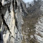 Canalone dal quale noi siamo scesi con tre doppie