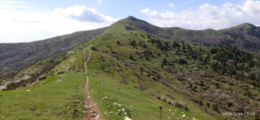 Verso il Pizzo d'Evigno (m.989)