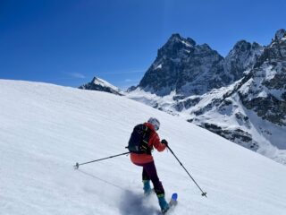 Sulla bellissima dorsale che scende verso il Truc Teston (penso) 
