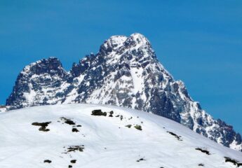 Spunta il Monviso dal Cervetto