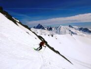 Verso la fine del pendio canale.