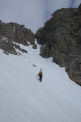 Verso il couloir superiore (foto mgulliver)