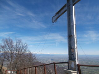 pianura con Rosa sullo sfondo