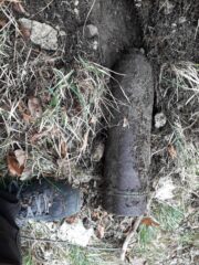 Reperti storici lungo il canalone