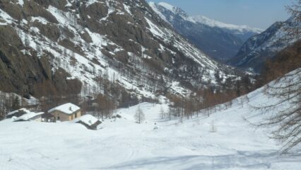 Scendendo verso Balme