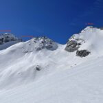 Dal piano sotto il colle Forno le possibili mete facoltative