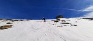 Discesa lato sud sotto la cima