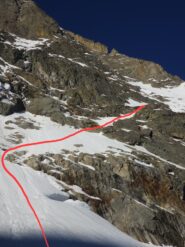 Il nostro percorso sulla prima parte dello zoccolo 