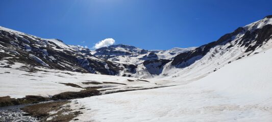 Da qui neve continua fino in cima