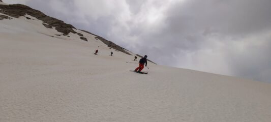 Neve dura ma ben grippante