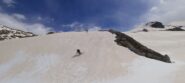 Da metà discesa neve primaverile molto bella