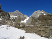 Il canalone dalla strada