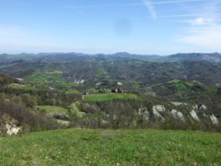 Panorama dal sentiero per San Vito