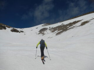 in vista di Punta Rocca Nera