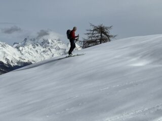salendo oltre le baite