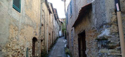 L'arrivo a Montecalvo 