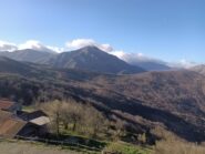 Panorama su parco delle Capanne di Marcarolo dalla SP 165.