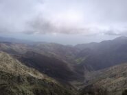 Sempre dalla strada verso il Faiallo, la vista del mare.