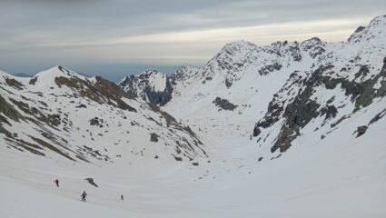 Discesa verso il Piano delle Cavalle
