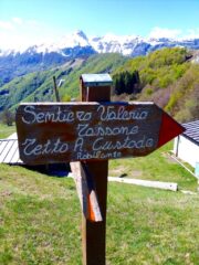 uno dei cartelli indicativi 