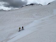 In vista della Punta Costabruna - ultimi pendii