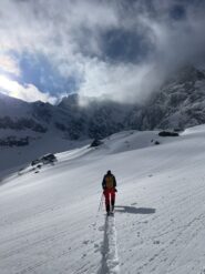 Enri che traccia, e ultimi minuti di sole