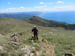 salendo, con forte vento, da levante al Tardia Ponente