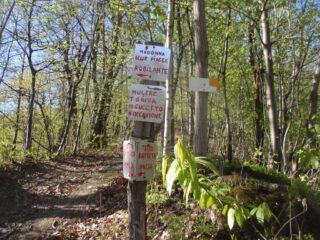 un tratto del percorso