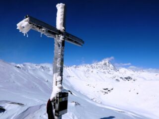 Versante nord della Garitta ben gonfio...