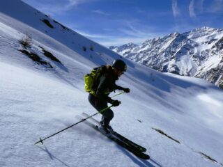 Neve con buon grip in alto