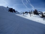 In vista del Colletto Verde.