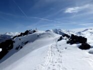 Ultimo tratto per la cima.