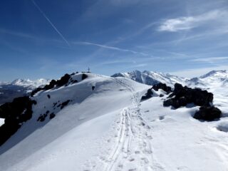Ultimo tratto per la cima.