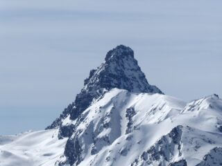 Zoomata sul Pic de Rochebrune.